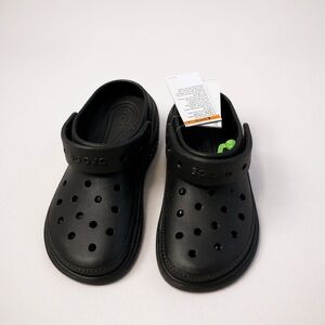 NWT Crocs Classic Stomp Clog Black size 7